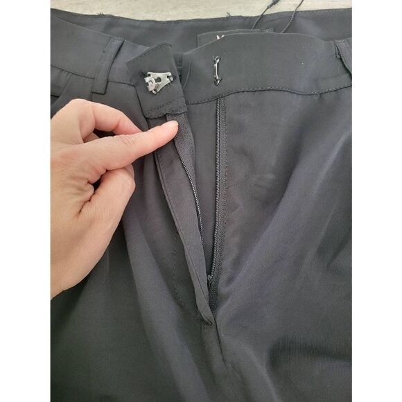 ‎Micas Wide Leg Suit Pants Black Size XL - Picture 7 of 11